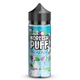Moreish Puff Menthol - Grape and Apple (100 ml, Shortfill)