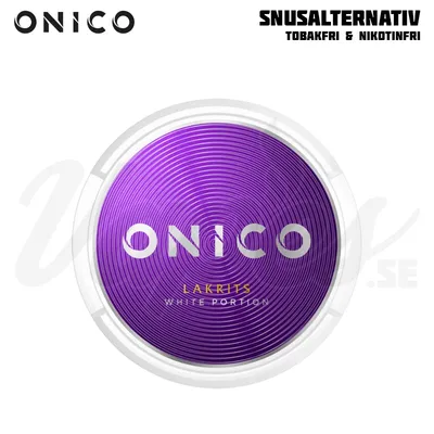 Onico Lakrits White Portion