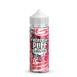 Moreish Puff Lollies - Strawberry Split (100 ml, Shortfill)