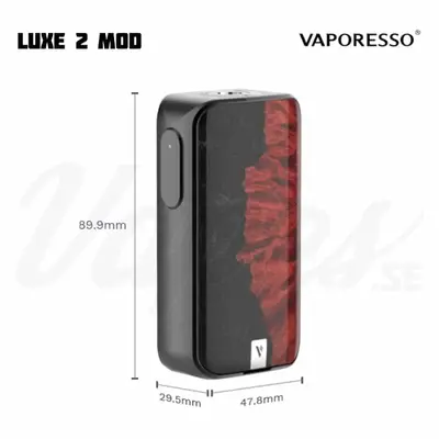 Vaporesso Luxe 2 Mod Size