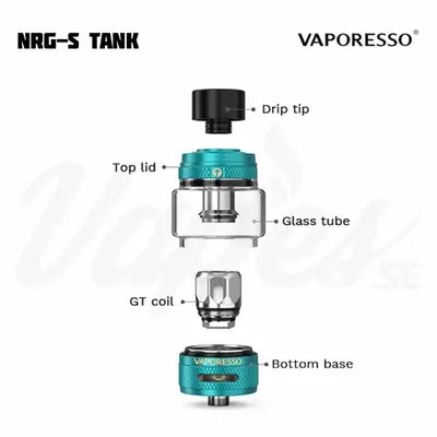 Vaporesso NRG-S Tank Overview