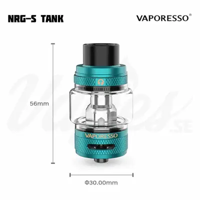 Vaporesso NRG-S Tank Size