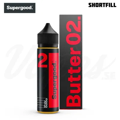 Supergood Butter 02 Shortfill Vape E-juice Sverige