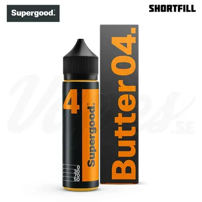Supergood Butter 04 Shortfill Vape E-juice Sverige