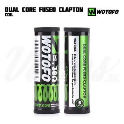 Wotofo Dual Core Fused Clapton Package