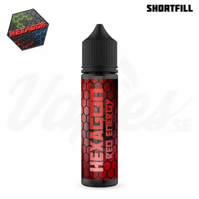 Hexagon Red Energy 50 ml shortfill vape juice