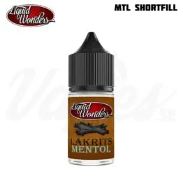 Liquid Wonders - Lakrits & Mentol (10 ml, MTL Shortfill)