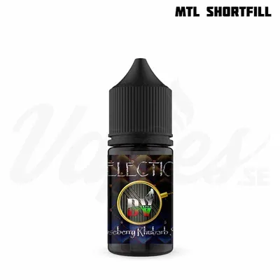 Selection Gooseberry Rhubarb Soda shortfill mtl e juice