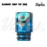 Element Resin Drip Tip (510) Blue Ocean