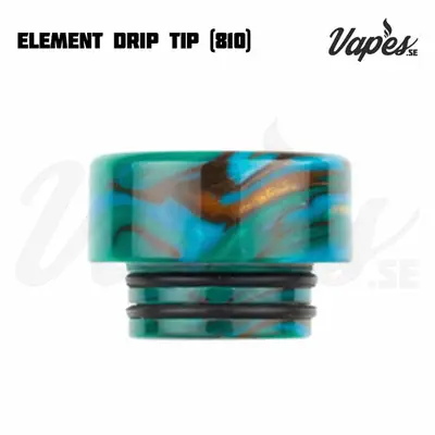 Element Resin Drip Tip (810) Earth Green