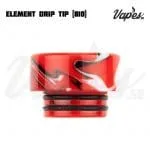 Element Resin Drip Tip (810) Red Ridge