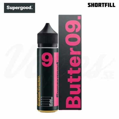 Supergood Butter 09 Shortfill Vape E-juice Sverige