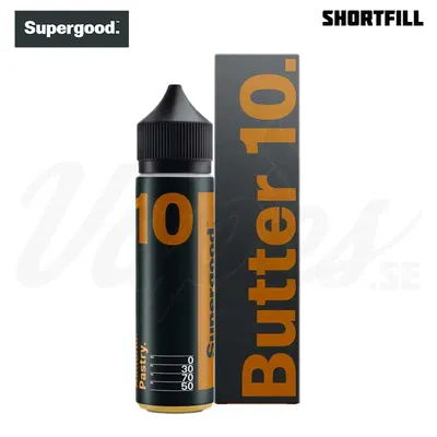 Supergood Butter 10 Shortfill Vape E-juice Sverige
