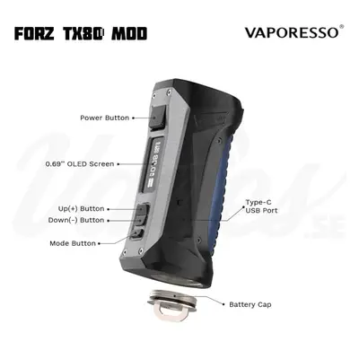Vaporesso Forz TX80 Overview