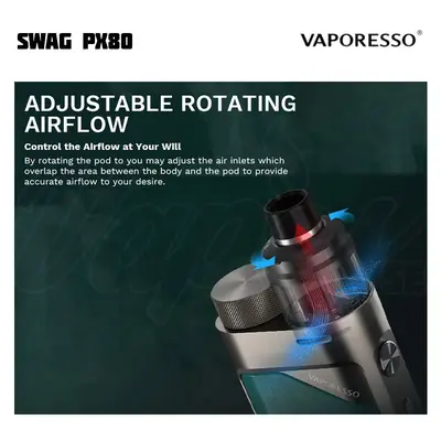 Vaporesso Swag PX80 Airflow