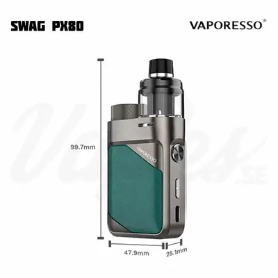 Vaporesso Swag PX80 Messaure