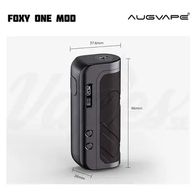 Augvape Foxy One Mod Size