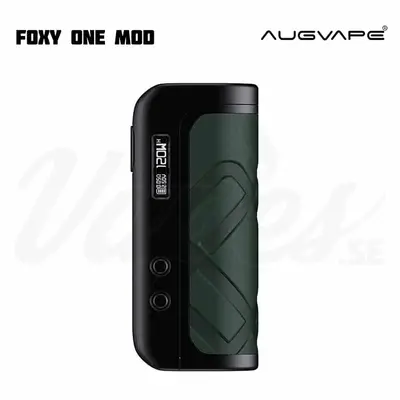 Foxy One Mod Black Green Leather