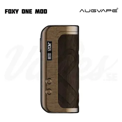 Foxy One Mod Copper Wood Pathern Leather