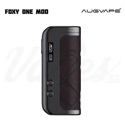 Foxy One Mod Gunmetal Brown Leather