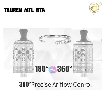 THC Tauren MTL RTA 360 Airflow