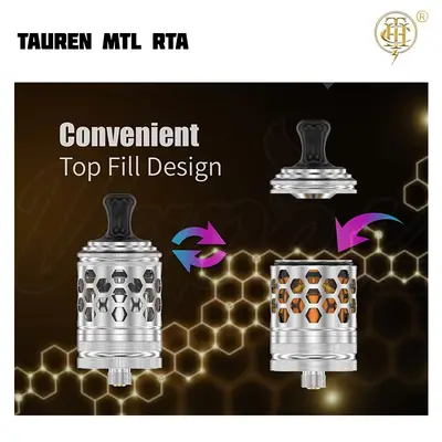 THC Tauren MTL RTA Topfill