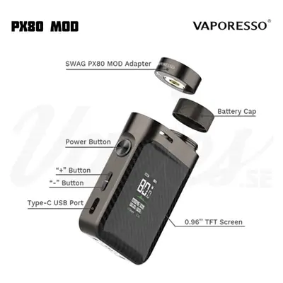 Vaporesso Swag PX80 Mod Overview