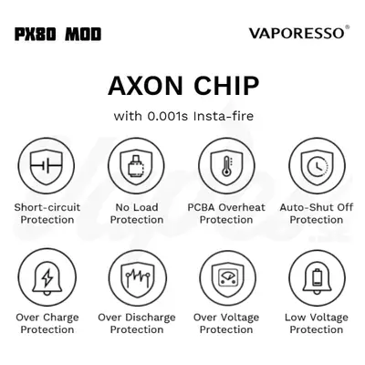 Vaporesso Swag PX80 Safety