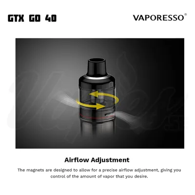 Vaporesso GTX GO 40 Airflow Adjustment