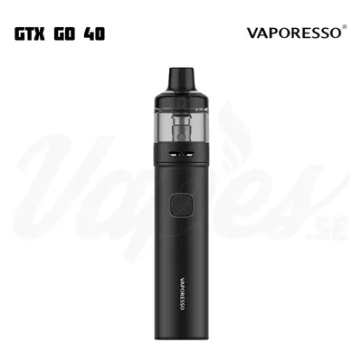 Vaporesso GTX GO 40 Black GTX GO 40 Black