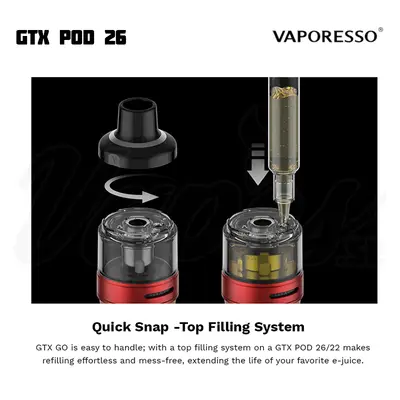 Vaporesso GTX Pod 26 Quick Snap