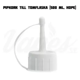 Pipkork till tomflaska 500 ml hdpe