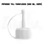 Pipkork till Tomflaska (500 ml, HDPE)