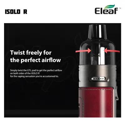 Eleaf iSolo R Airflow