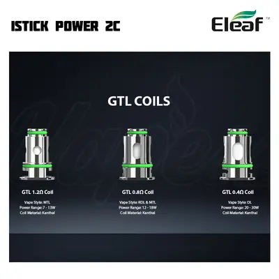 Eleaf iStick Power 2C GTL Coils