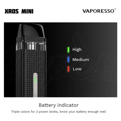 Vaporesso Xros Mini Battery Indicator