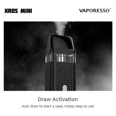 Vaporesso Xros Mini Draw Activation
