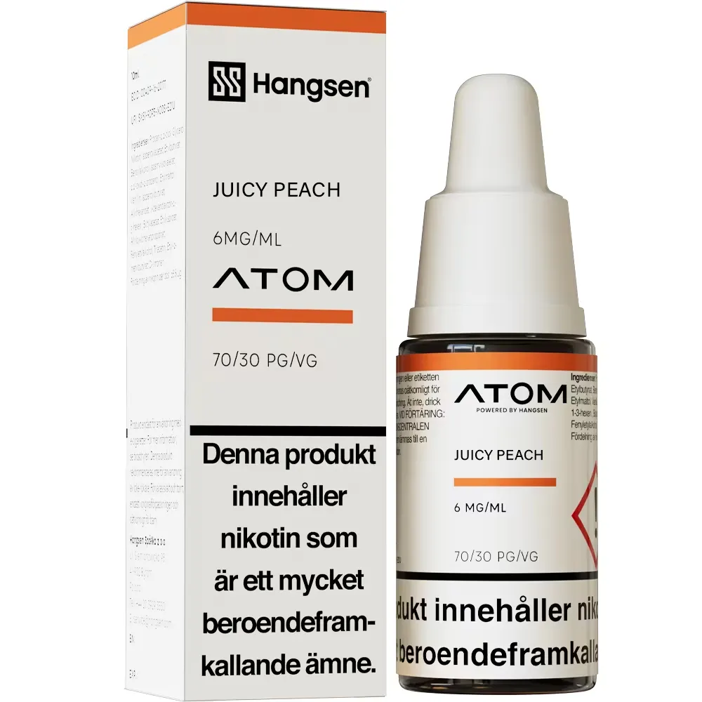 Hangsen Atom - Juicy Peach 6 mg