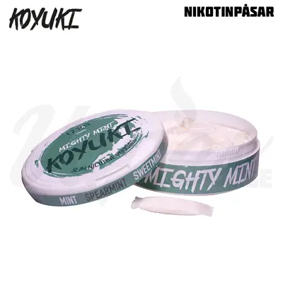 KOYUKI MIGHTY MINT ALL WHITE Open