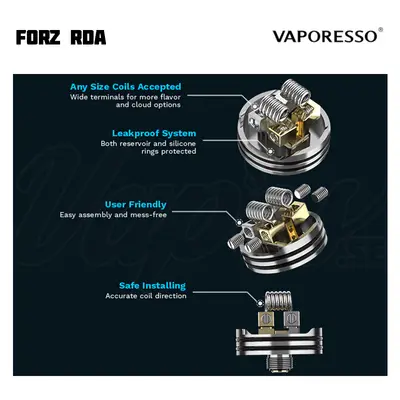 Vaporesso FORZ RDA Build Deck