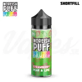 Moreish Puff Fruits - Strawberry Pear & Lime (100 ml, Shortfill)
