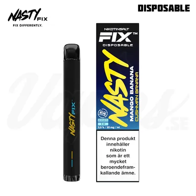 Nasty Fix - Mango Banana (Cush Man Banana) (20 mg, Disposable)