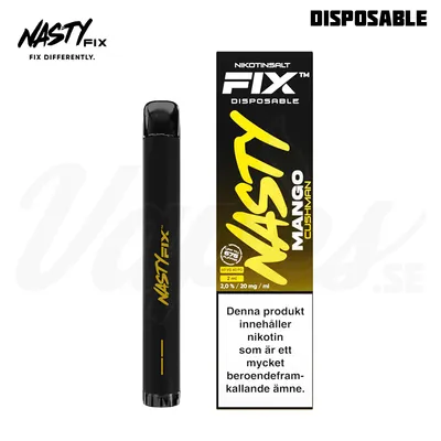 Nasty Fix - Mango (Cush Man) (20 mg, Disposable)
