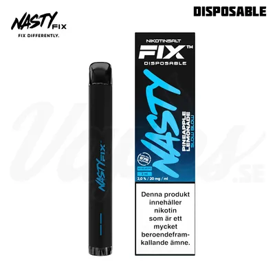 Nasty Fix - Pineapple Lemonade (Slow Blow) (20 mg, Disposable)