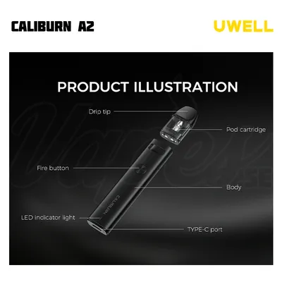 Uwell Caliburn A2 Overview