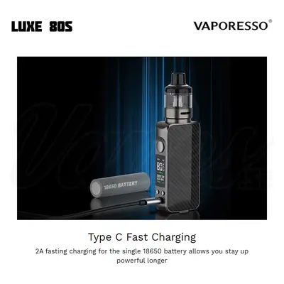 Vaporesso Luxe 80S Fast Charging