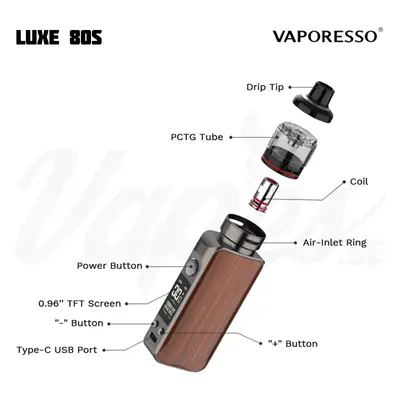 Vaporesso Luxe 80S Overview