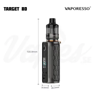 Vaporesso Target 80 Size