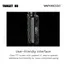 Vaporesso Target 80 User-Friendly Interface