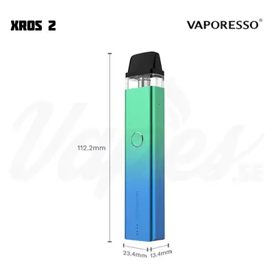Vaporesso Xros 2 Size